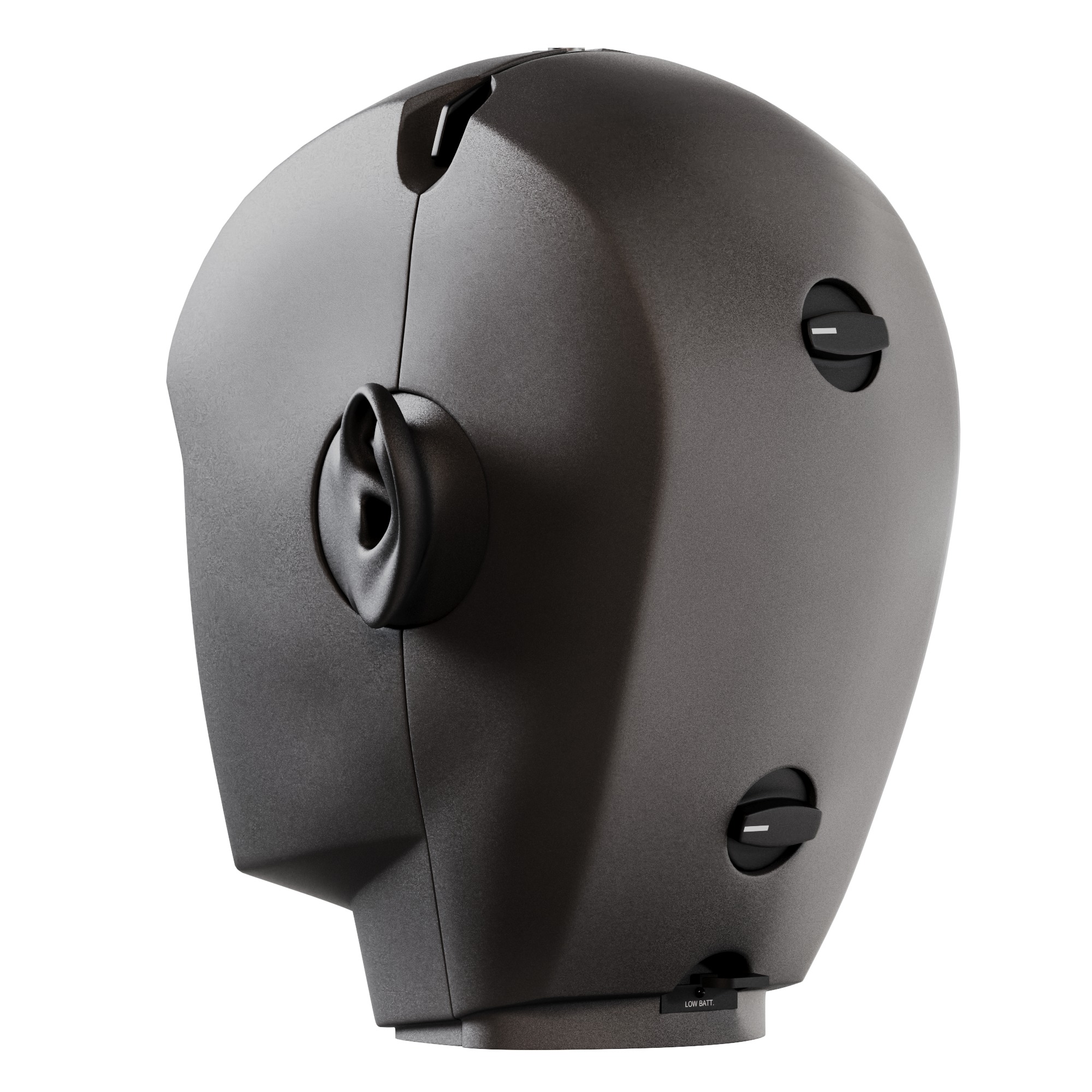 Neumann KU 100 Binaural Microphone Dummy Head 3D Print Ready 3D model_2