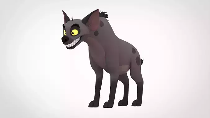 Banzai cartoon hyena