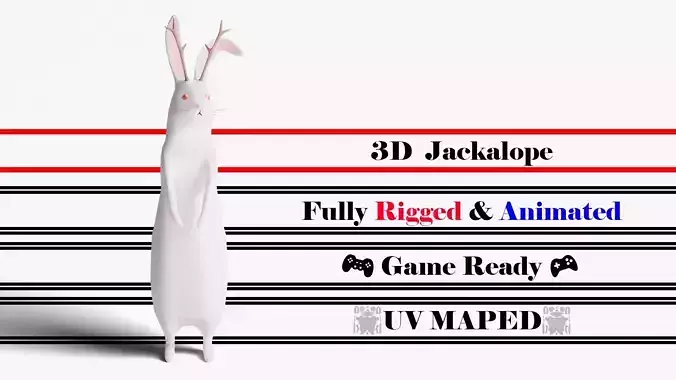 Mythical Rabbit Jackalope