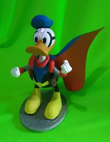 Donald Duck   Paperinik  Super pato 3D print model