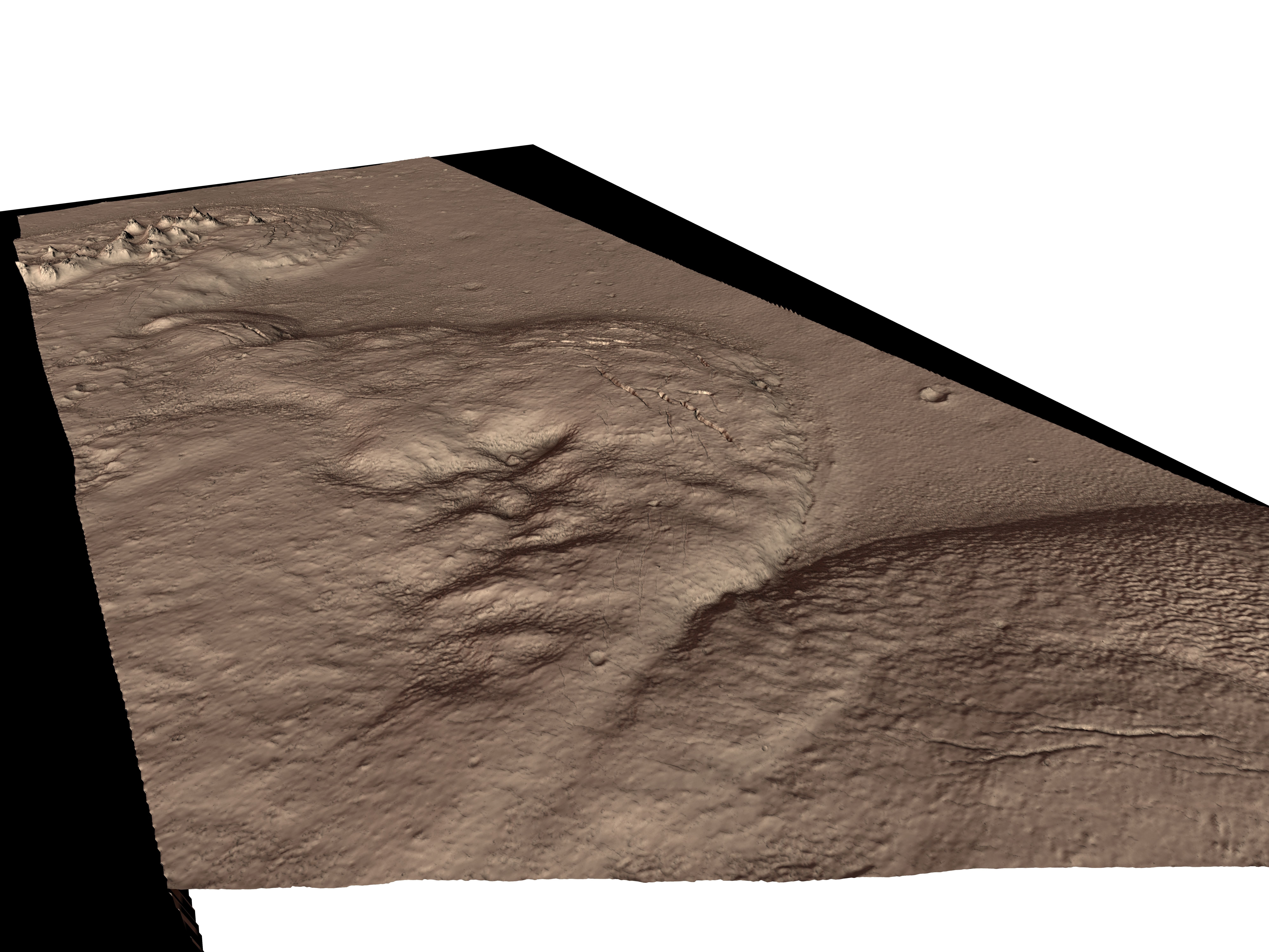 MARS VR - Flow Boundary in Elysium Planitia 3D model_3