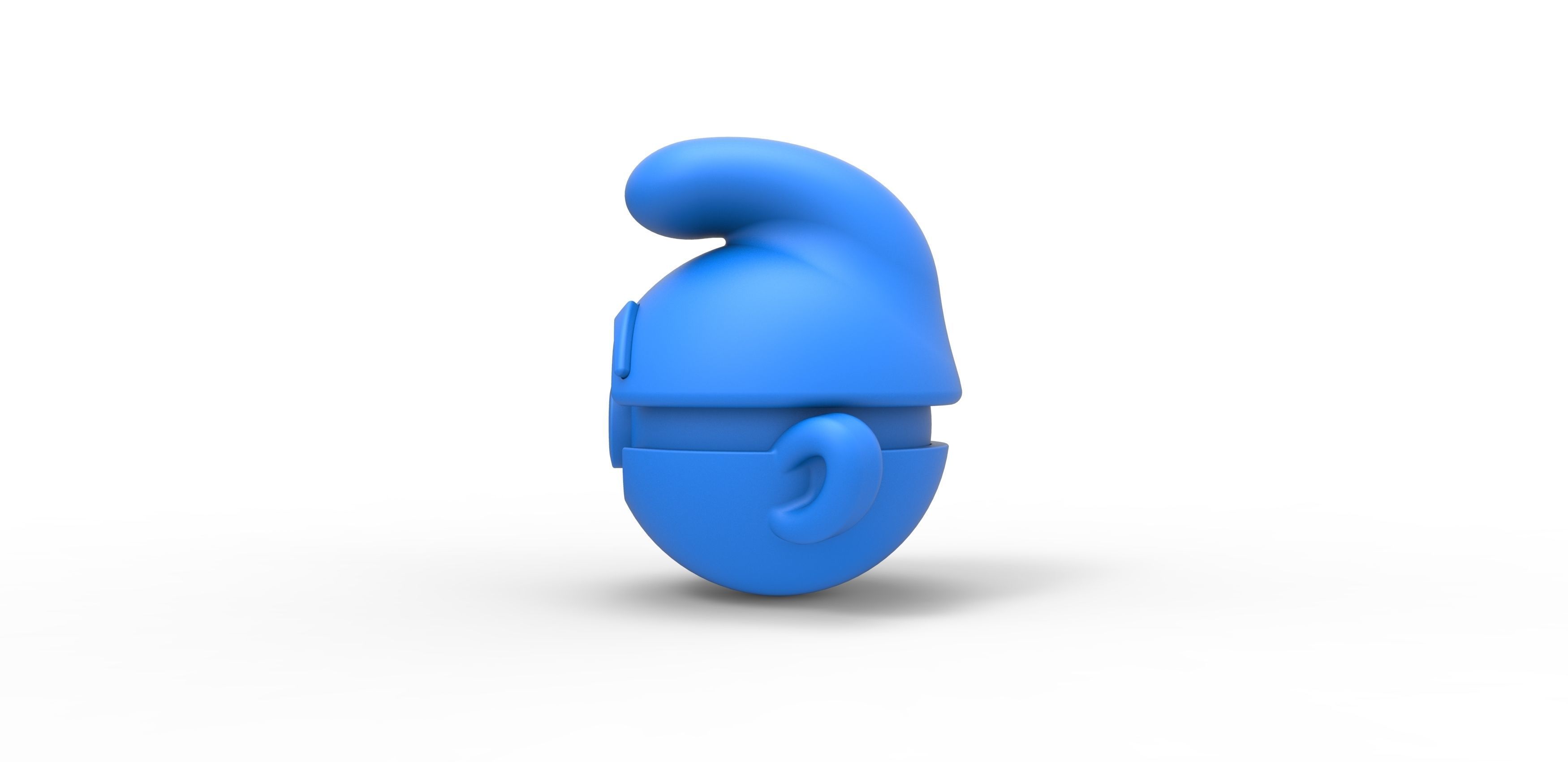 Smurf orb 3D print model_15