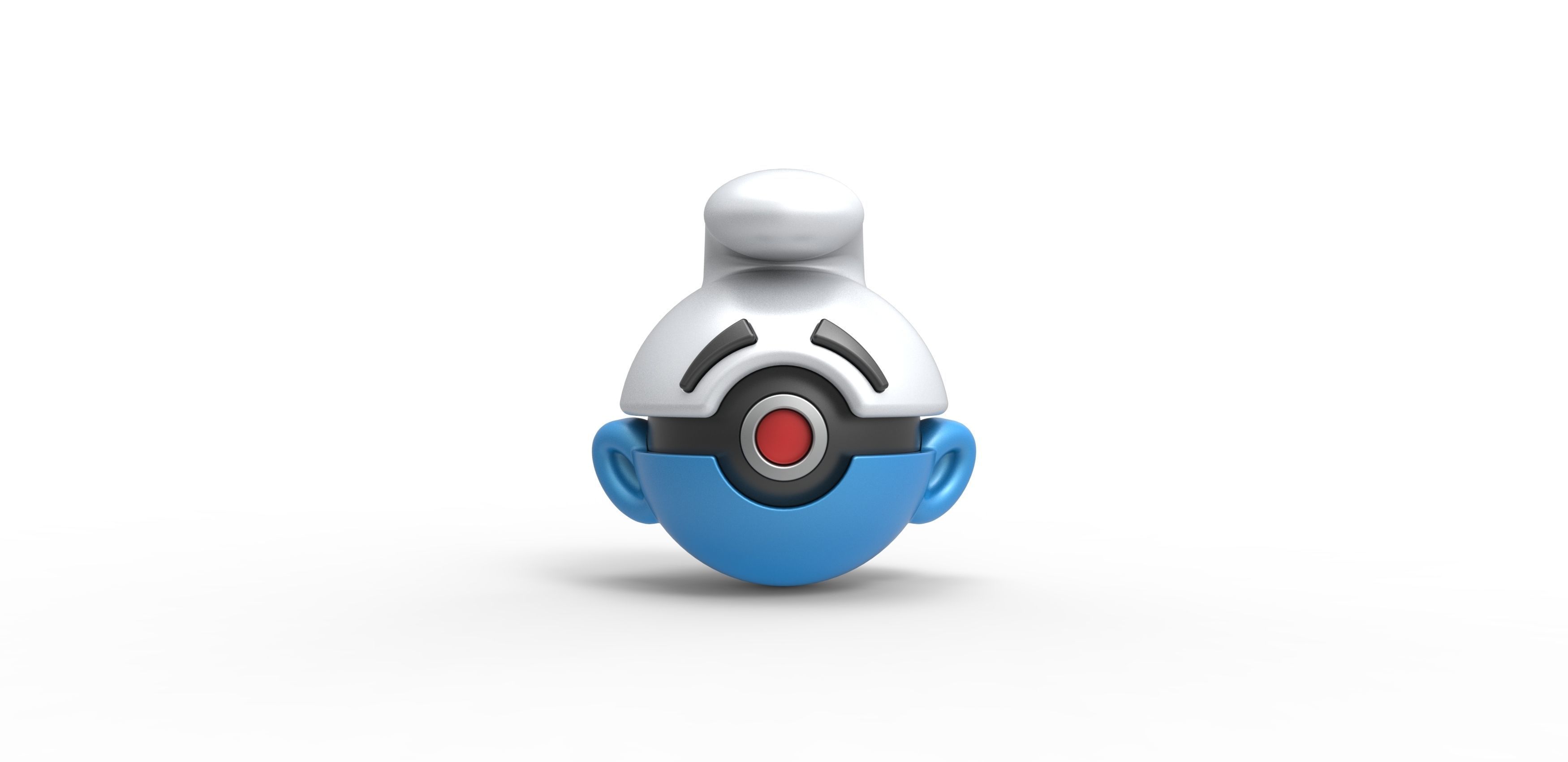 Smurf orb 3D print model_2