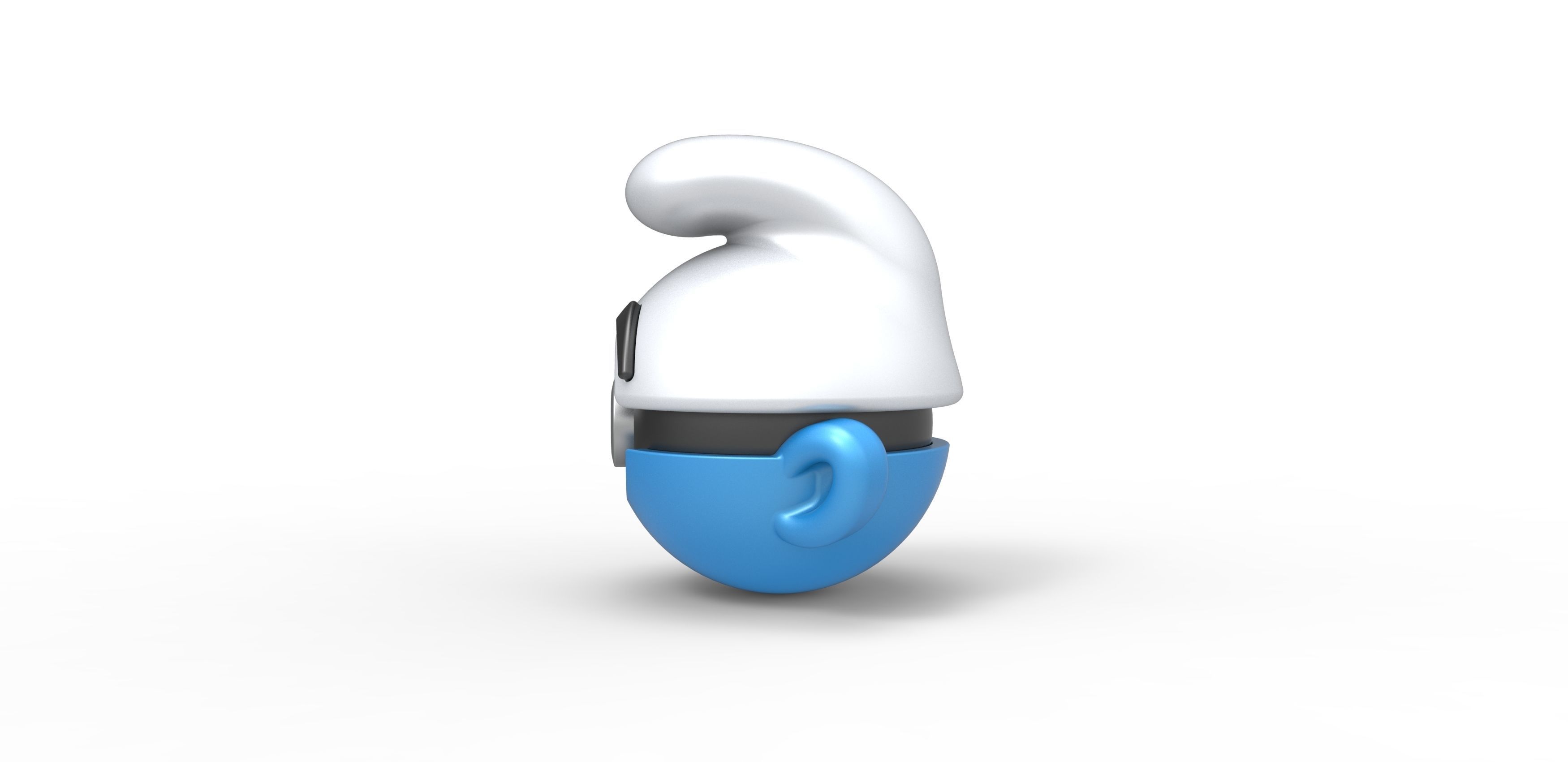 Smurf orb 3D print model_6