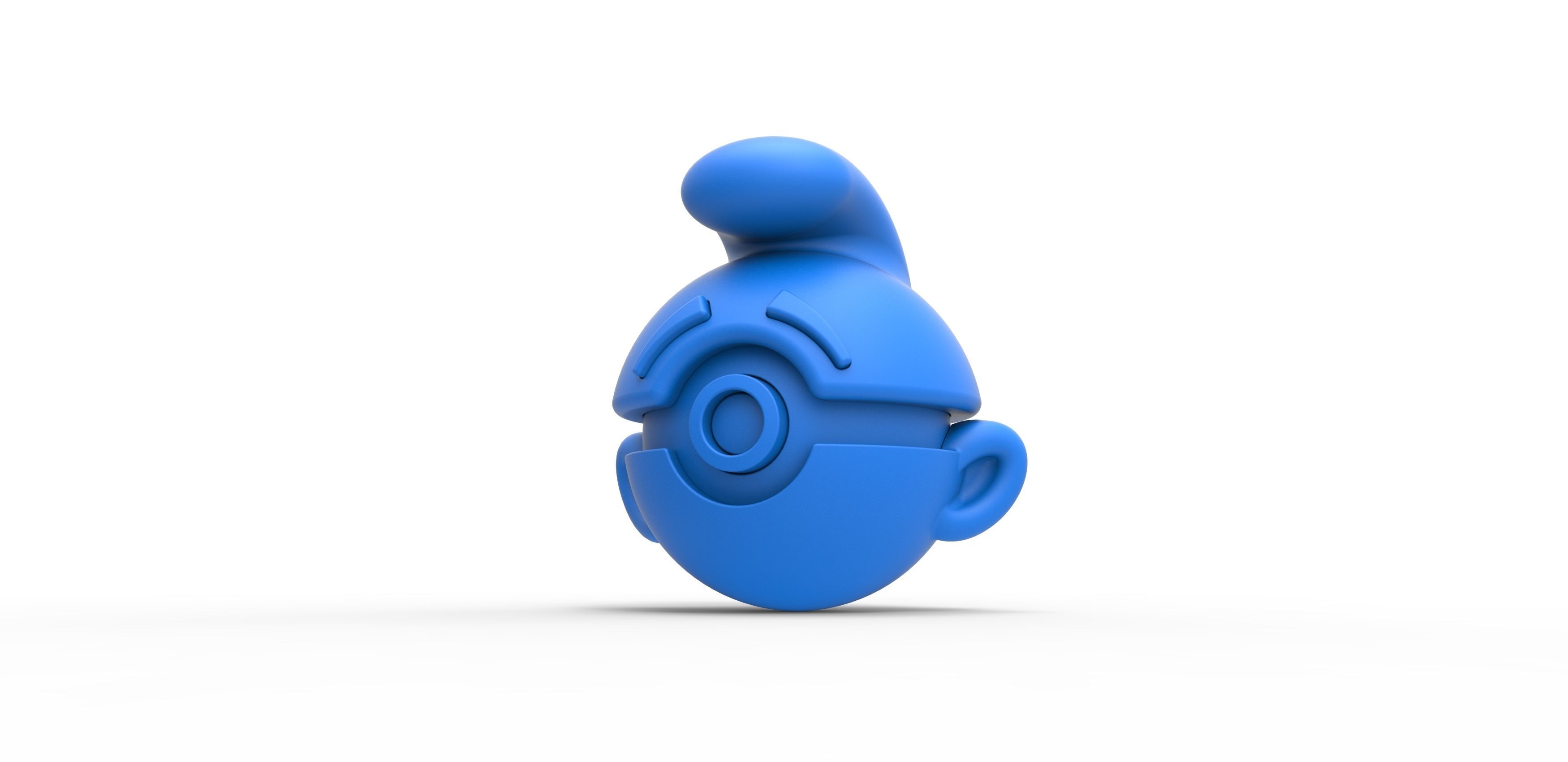 Smurf orb 3D print model_10