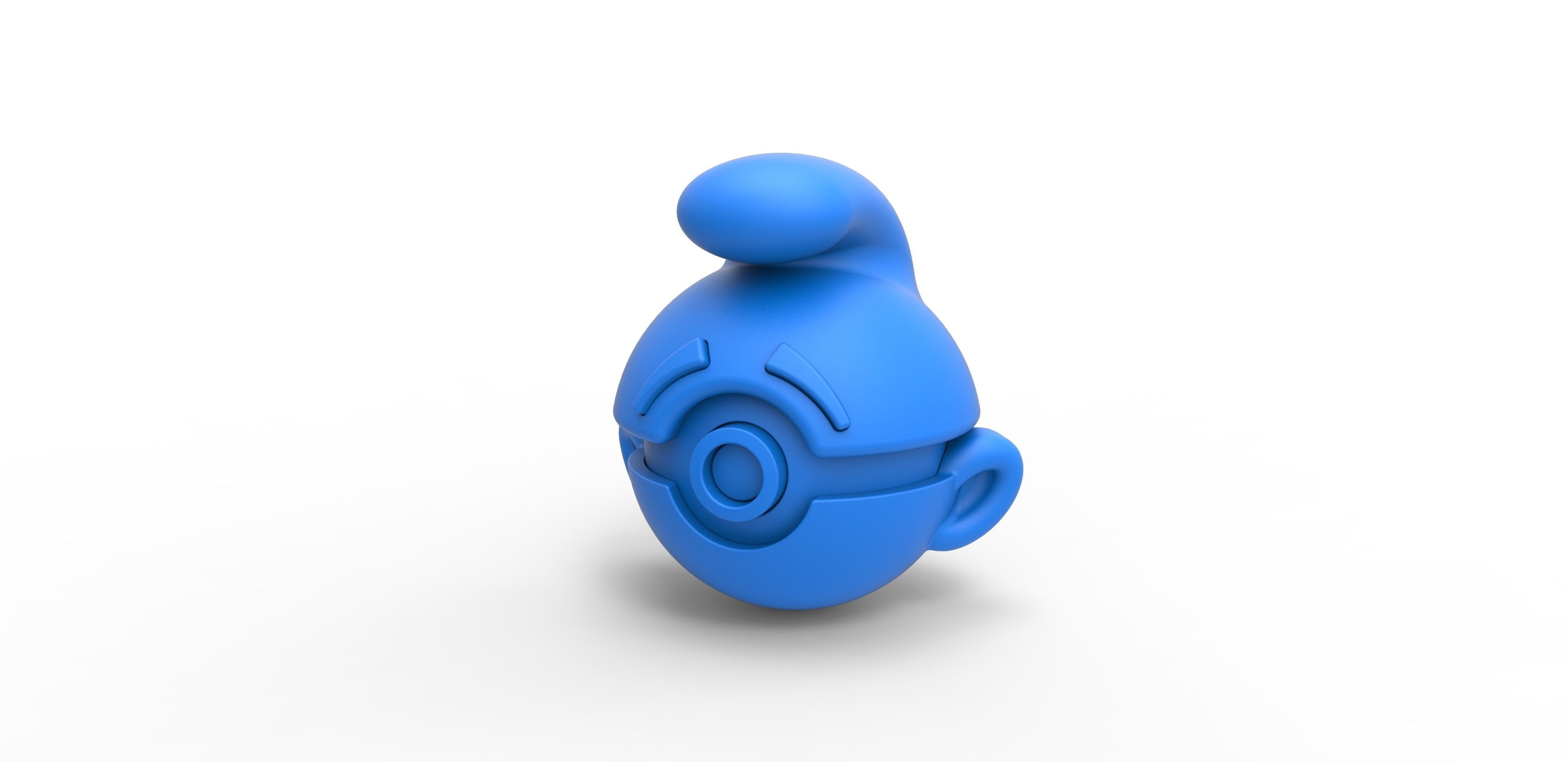 Smurf orb 3D print model_9