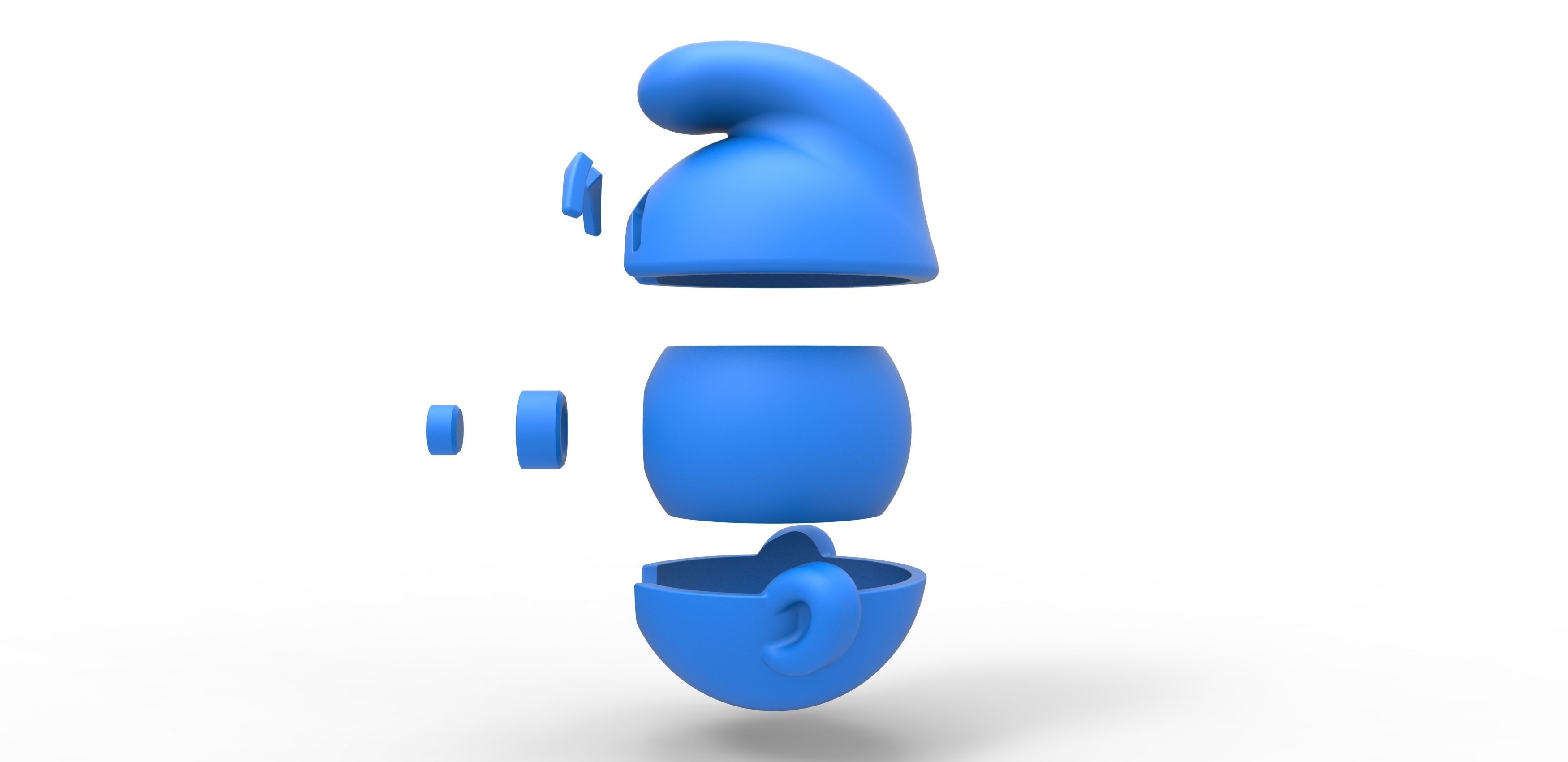 Smurf orb 3D print model_21