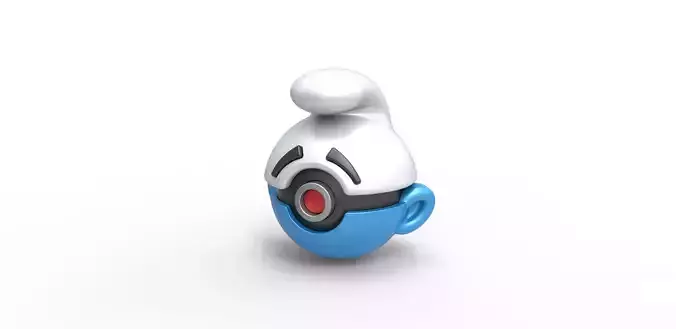 Smurf orb 3D print model