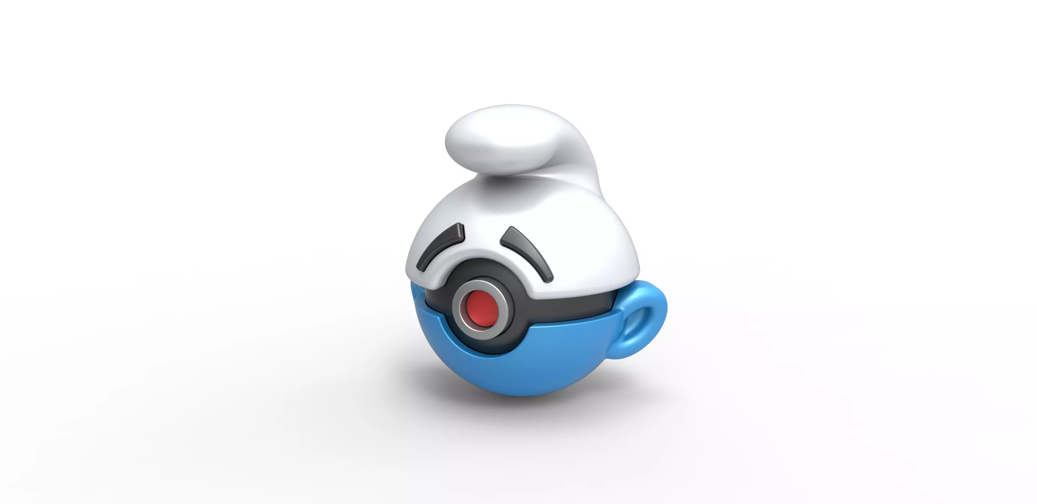 Smurf orb 3D print model_0