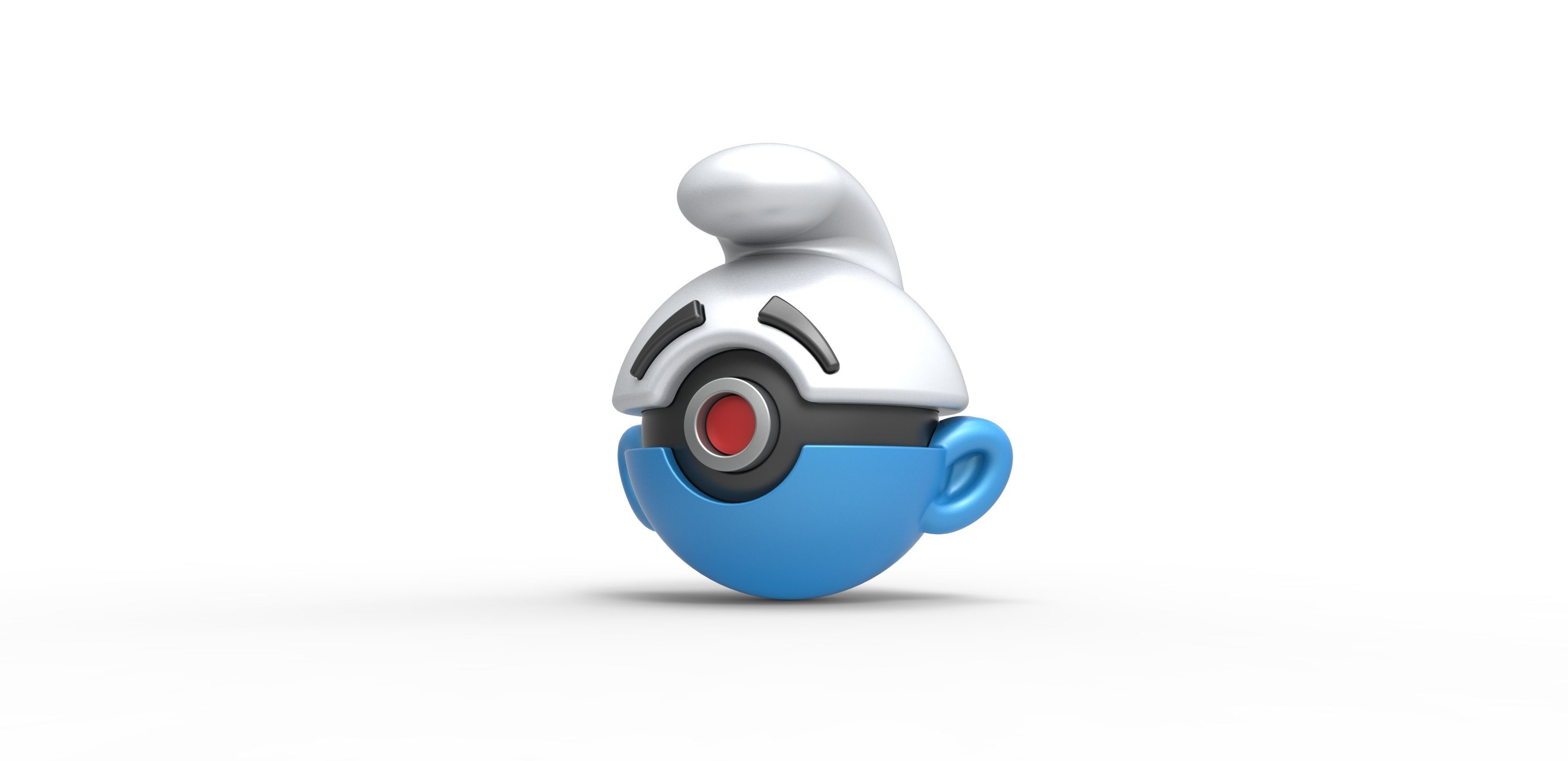 Smurf orb 3D print model_1