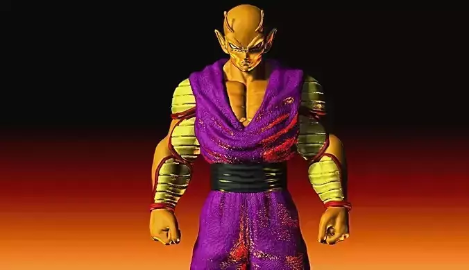 ORANGE PICCOLO DRAGON BALL SUPER HERO 