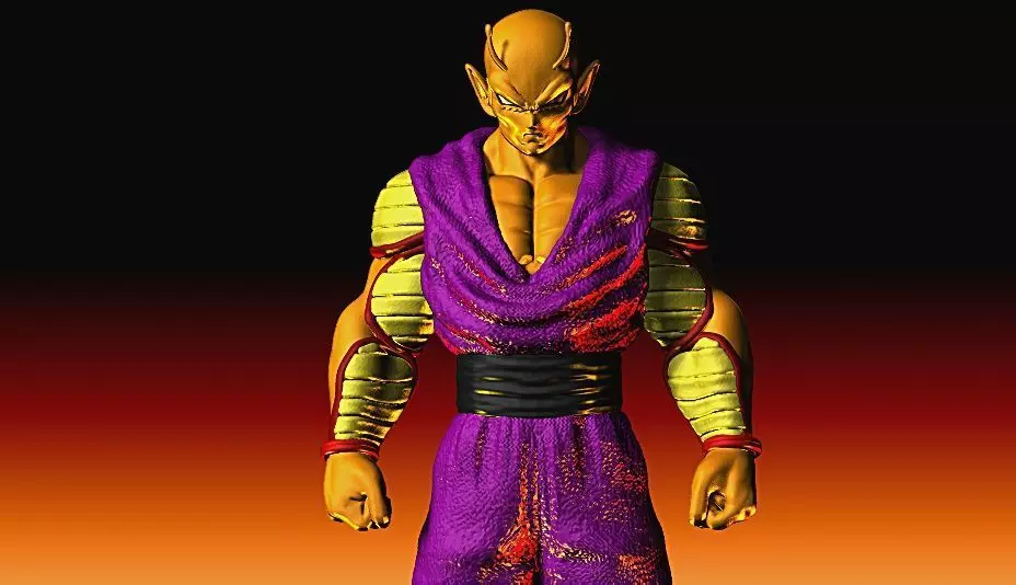ORANGE PICCOLO DRAGON BALL SUPER HERO 3D print model