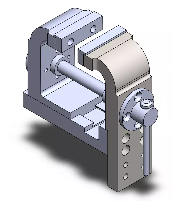 Clamp machine tool 3D print model_0