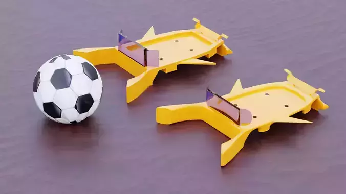 Soccer Bot Body for 3D Print model 3D print model
