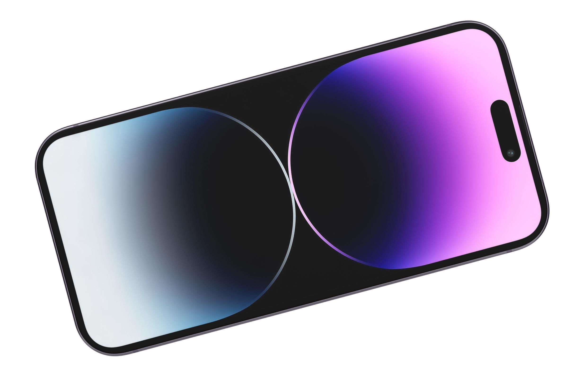 Apple iPhone 14 Pro Max Purple 3D model_10