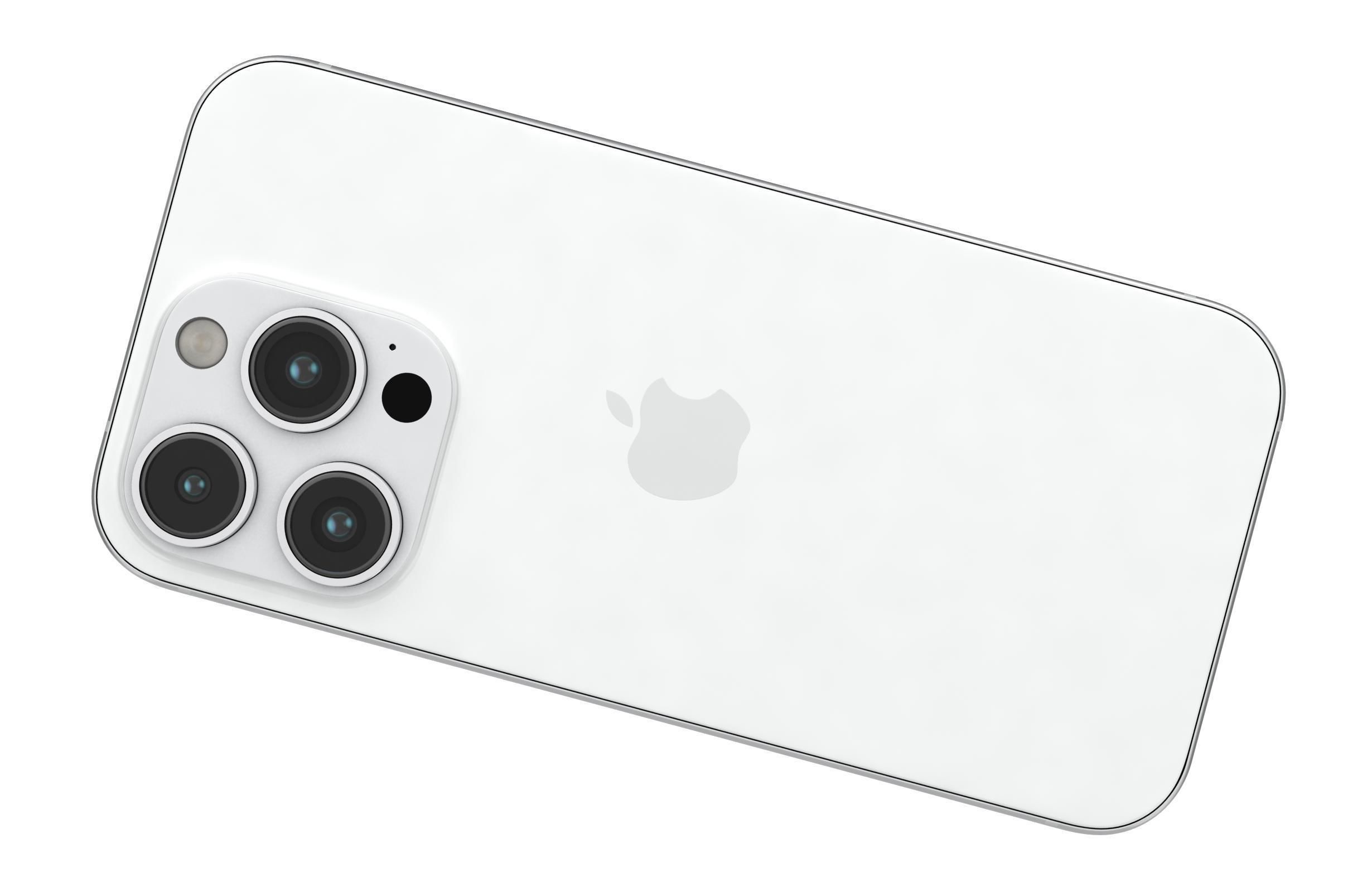 Apple iPhone 14 Pro Max White 3D model | CGTrader