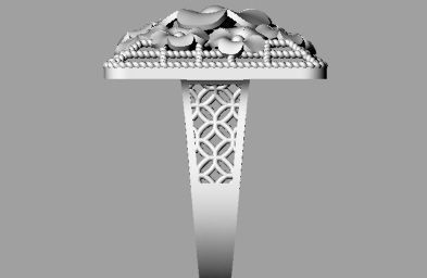Fashion ring stl file 3D print model_1