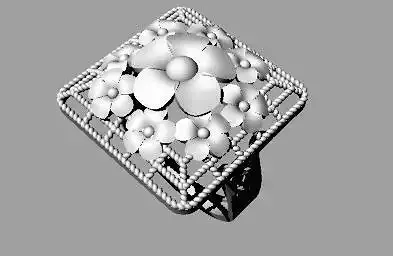 Fashion ring stl file