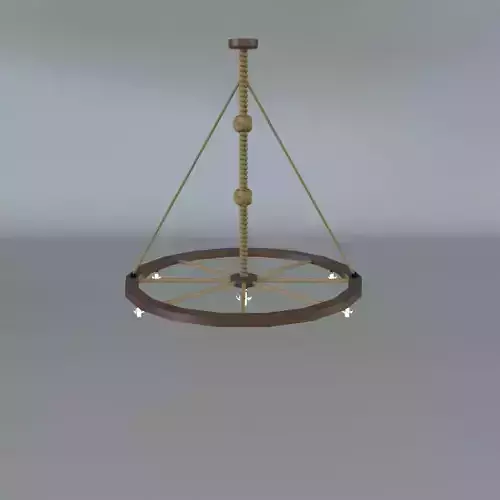 Wooden Chandelier