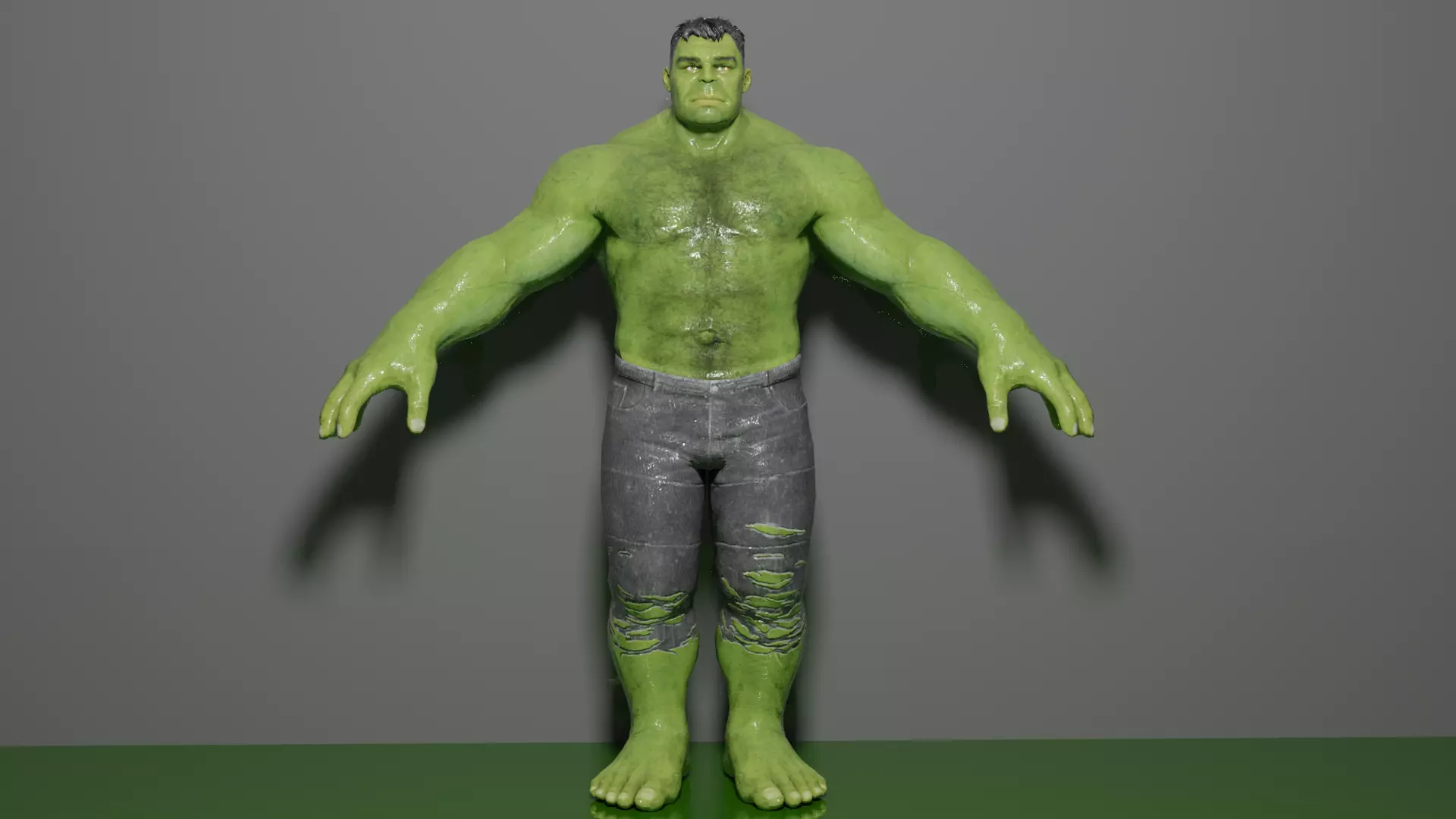 Hulk 3d model 3D model_0