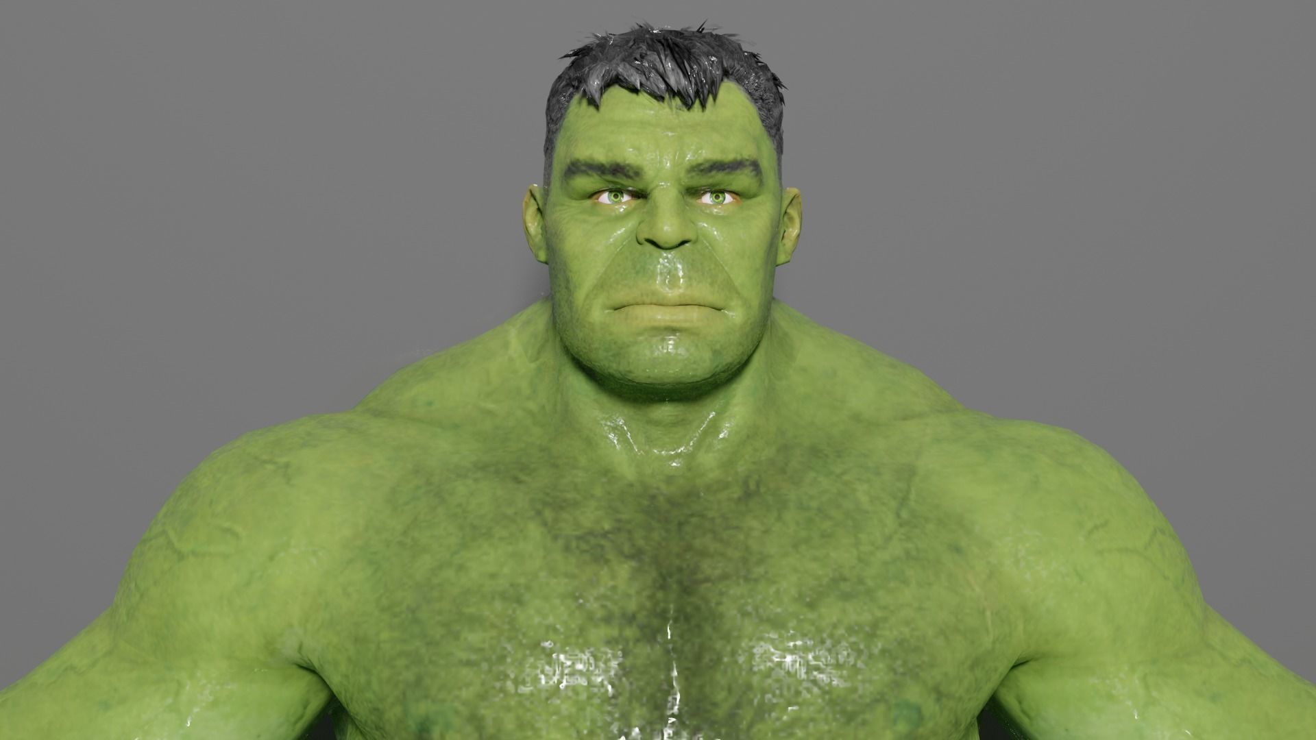 Hulk 3d model 3D model_3