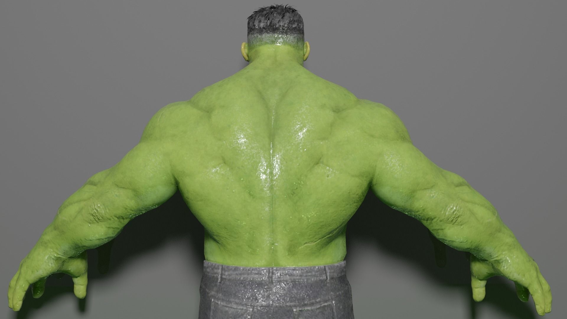Hulk 3d model 3D model_5