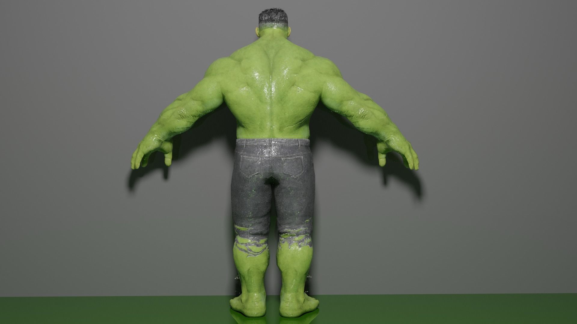 Hulk 3d model 3D model_4