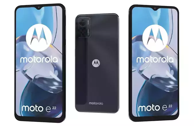 Motorola Moto E22 Black