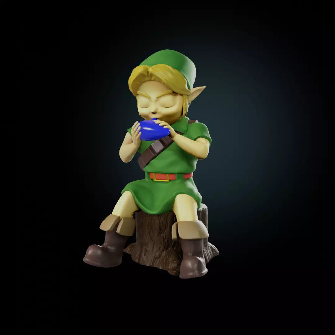 Young Link - Ocarina of Time 3D print model