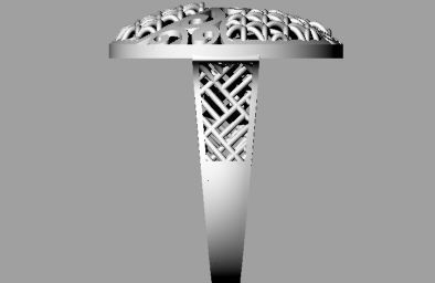 Fashion ring  3D print model_1