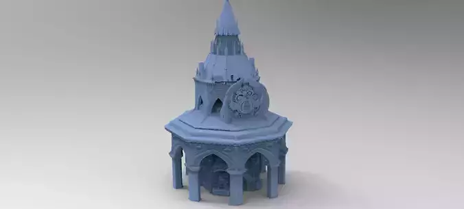 STEAMPUNK Tower Medieval 1 