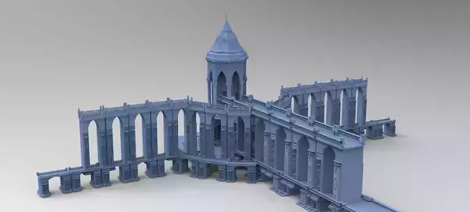 Steampunk Bridge Medieval 1