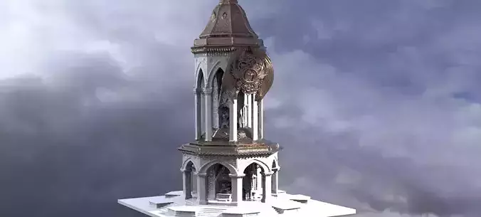 Steampunk Medieval Tower