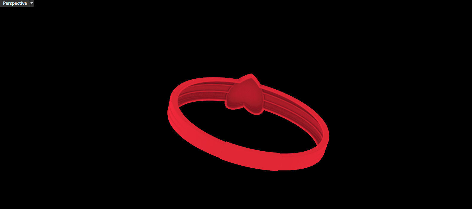 Ring heart 2022 3D print model_4