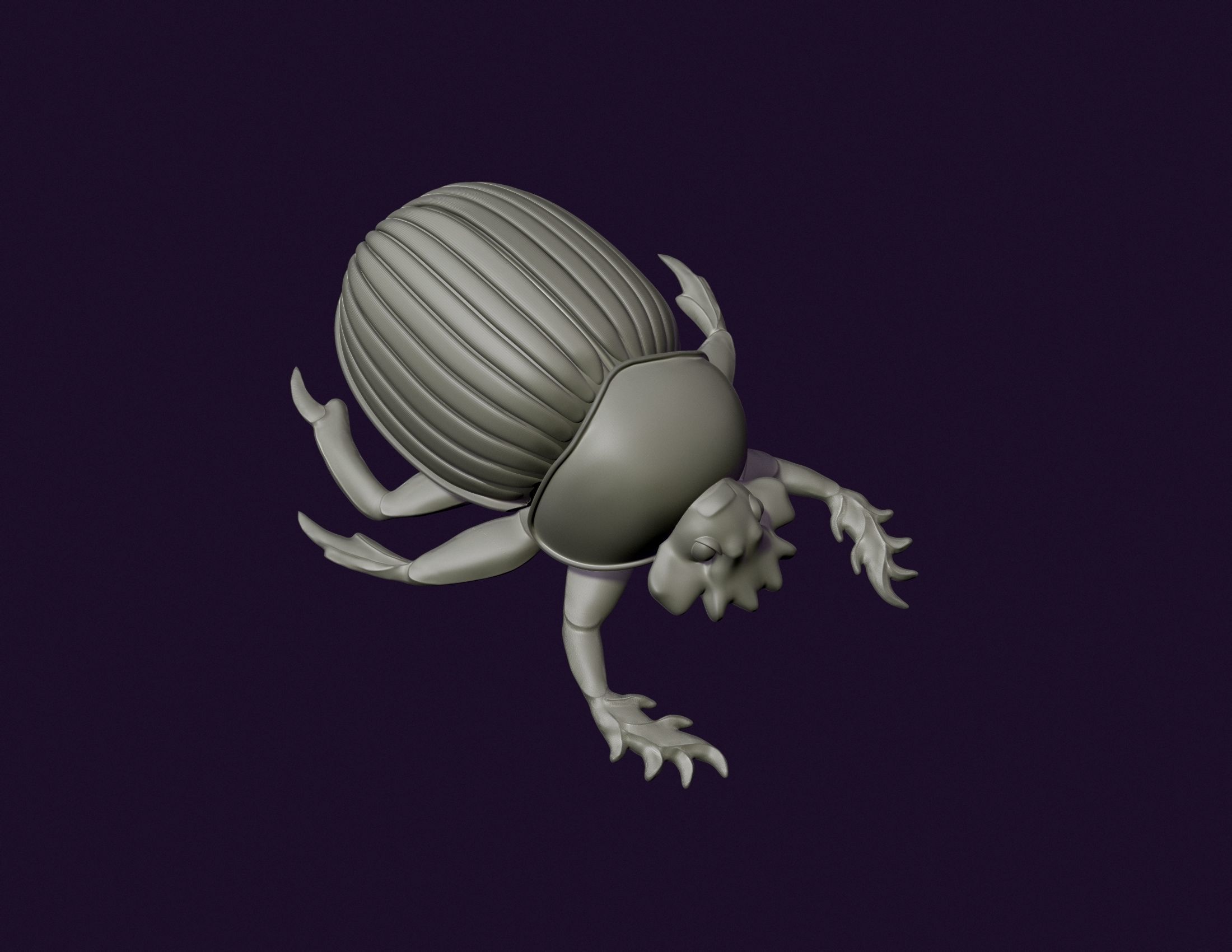 Scarab Beetle Toy 3D print model_16