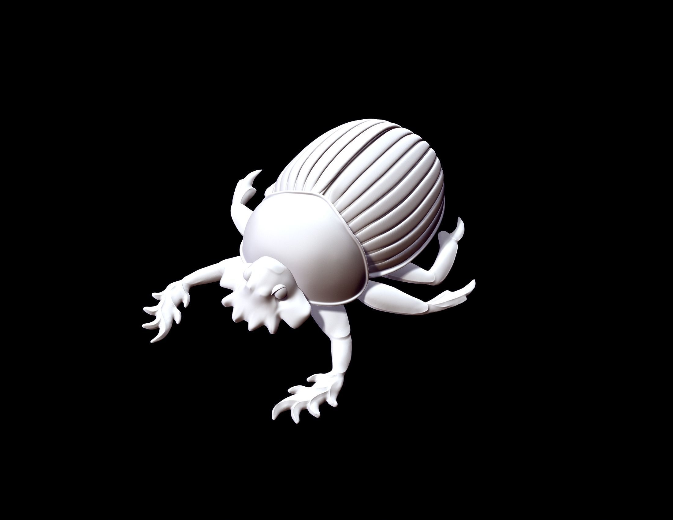 Scarab Beetle Toy 3D print model_15