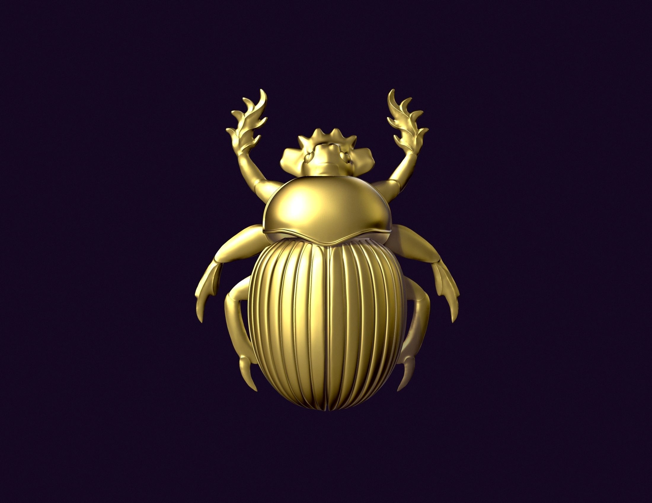 Scarab Beetle Toy 3D print model_14