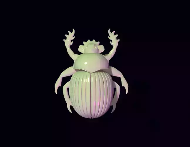 Scarab Beetle Toy 3D print model