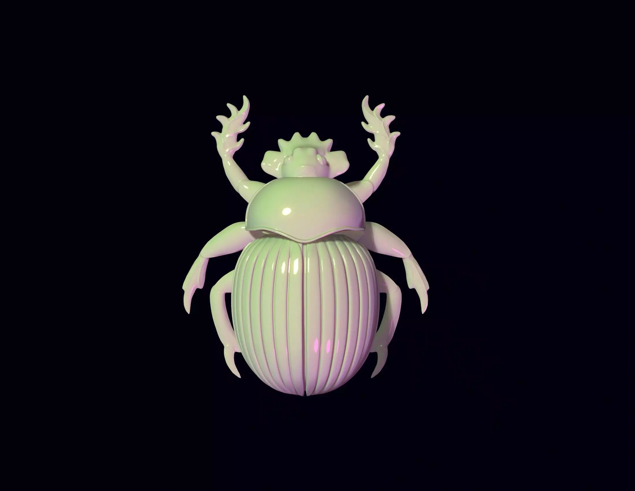 Scarab Beetle Toy 3D print model_0