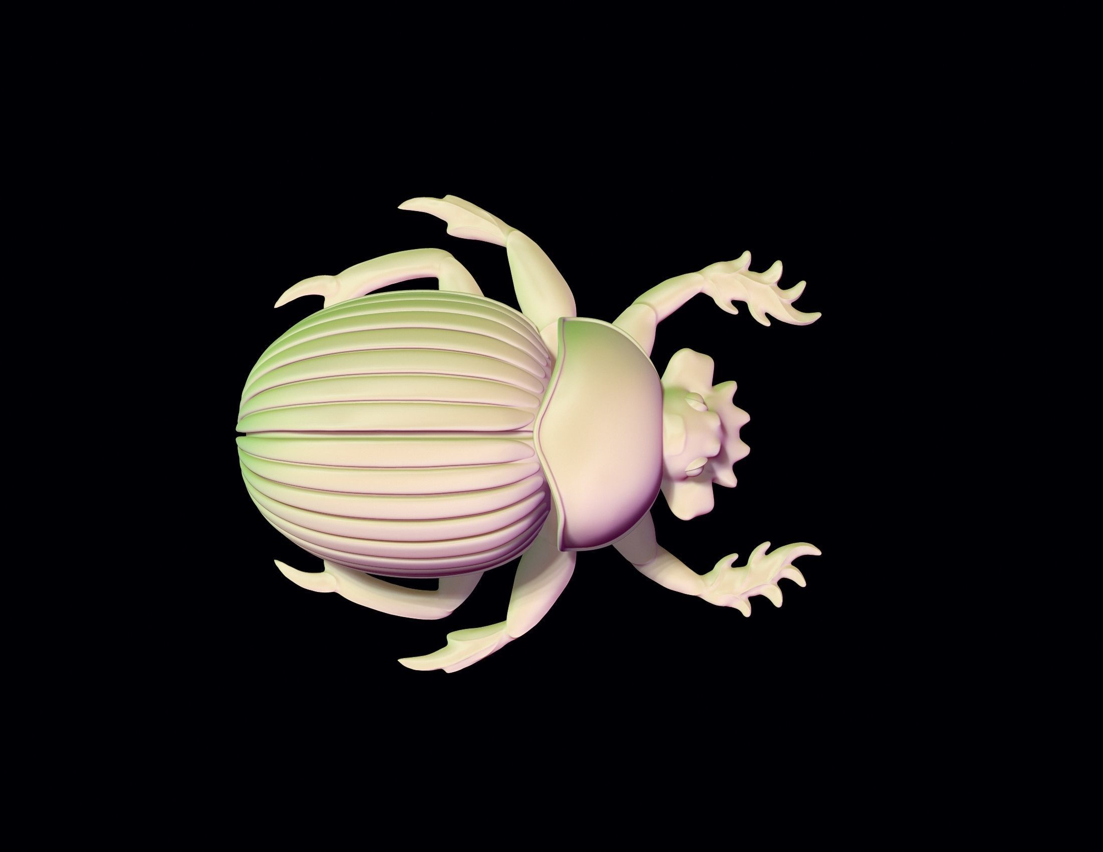 Scarab Beetle Toy 3D print model_18