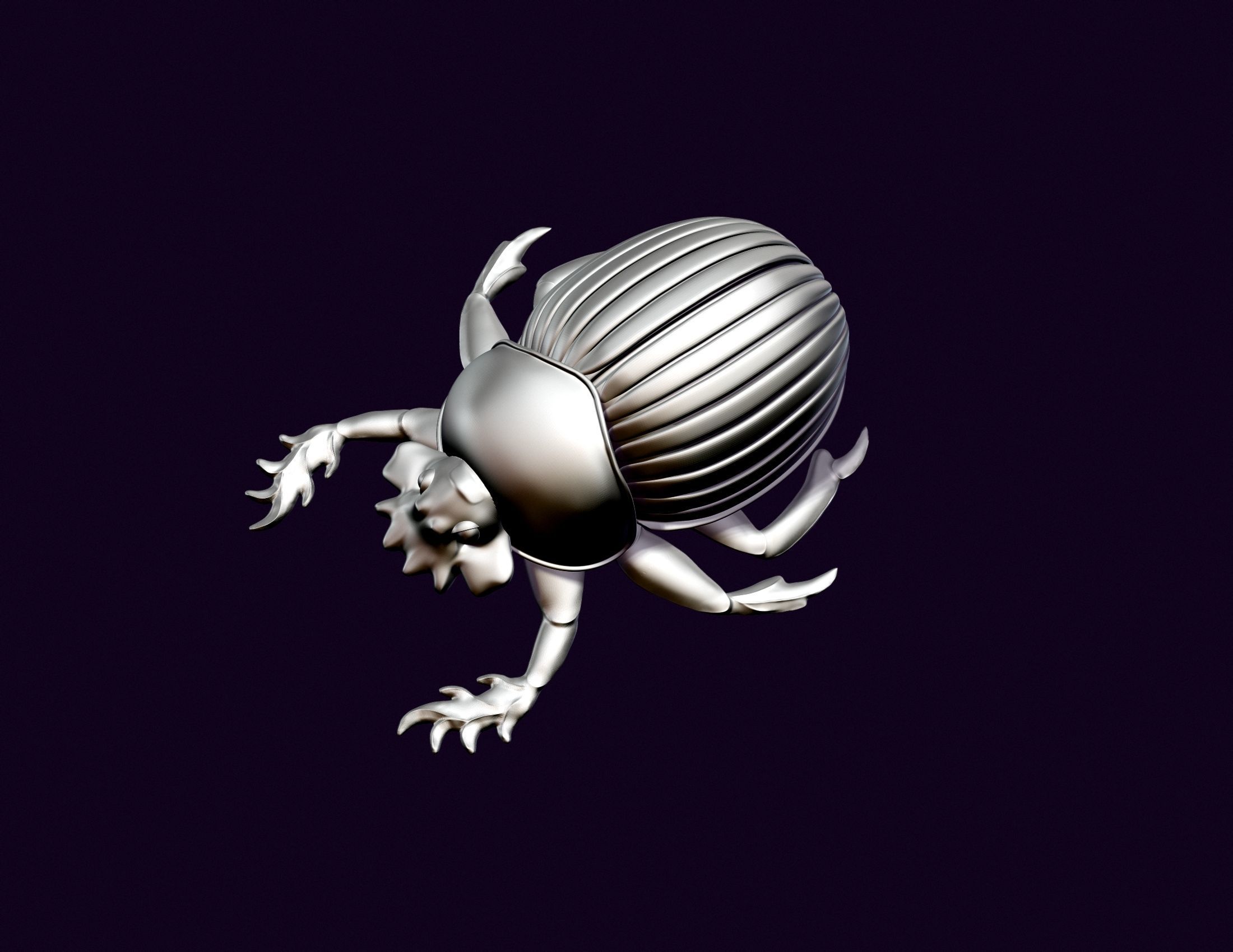 Scarab Beetle Toy 3D print model_13