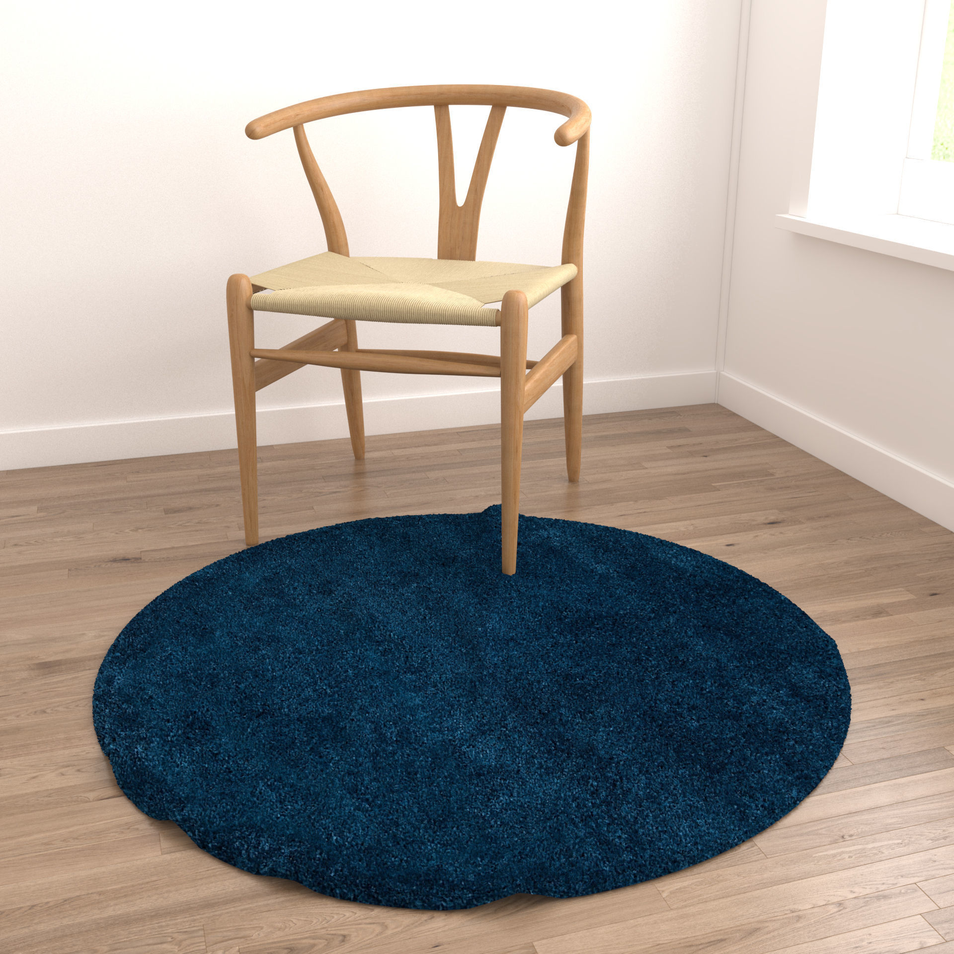 Rugs No 749 Low-poly 3D model_3
