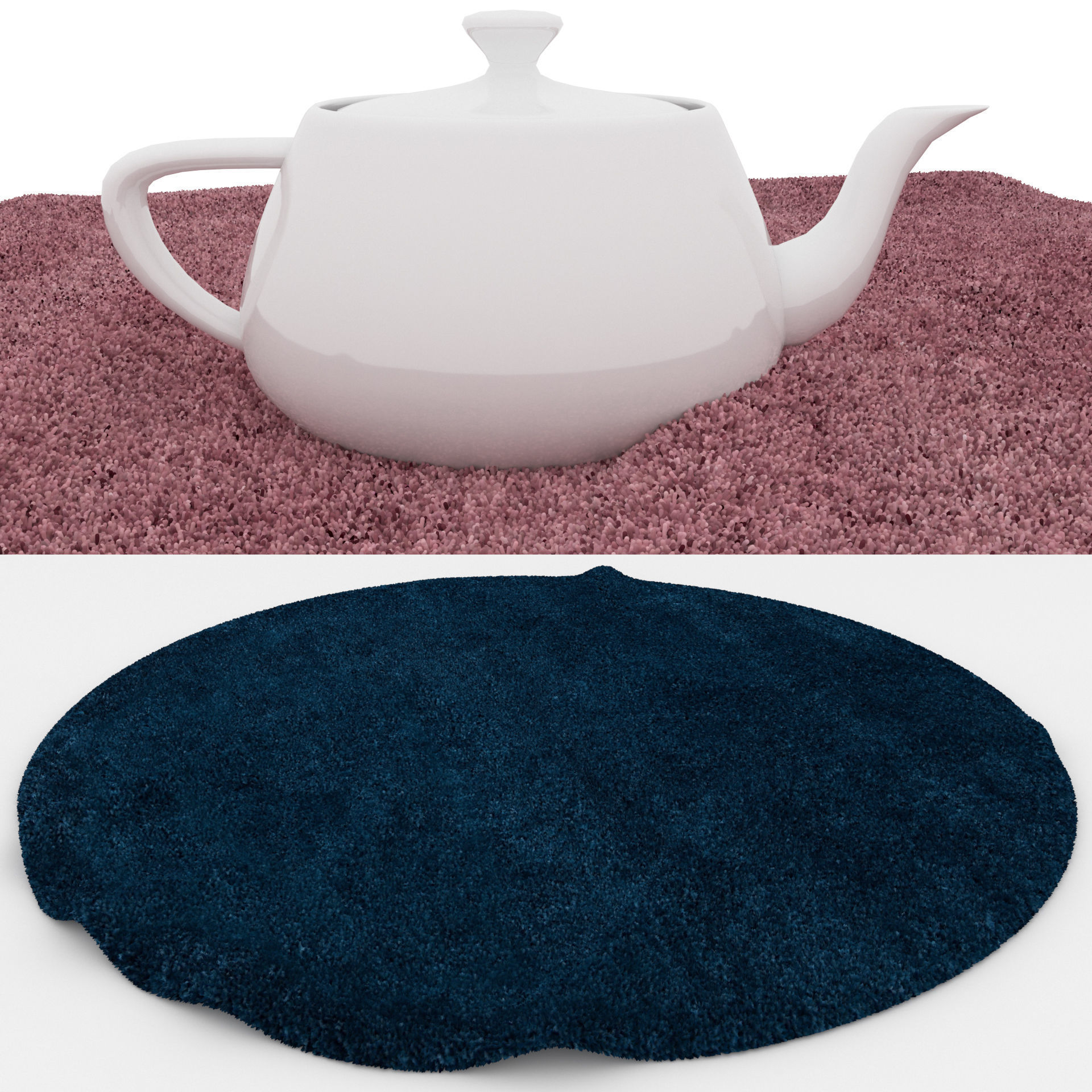 Rugs No 749 Low-poly 3D model_1