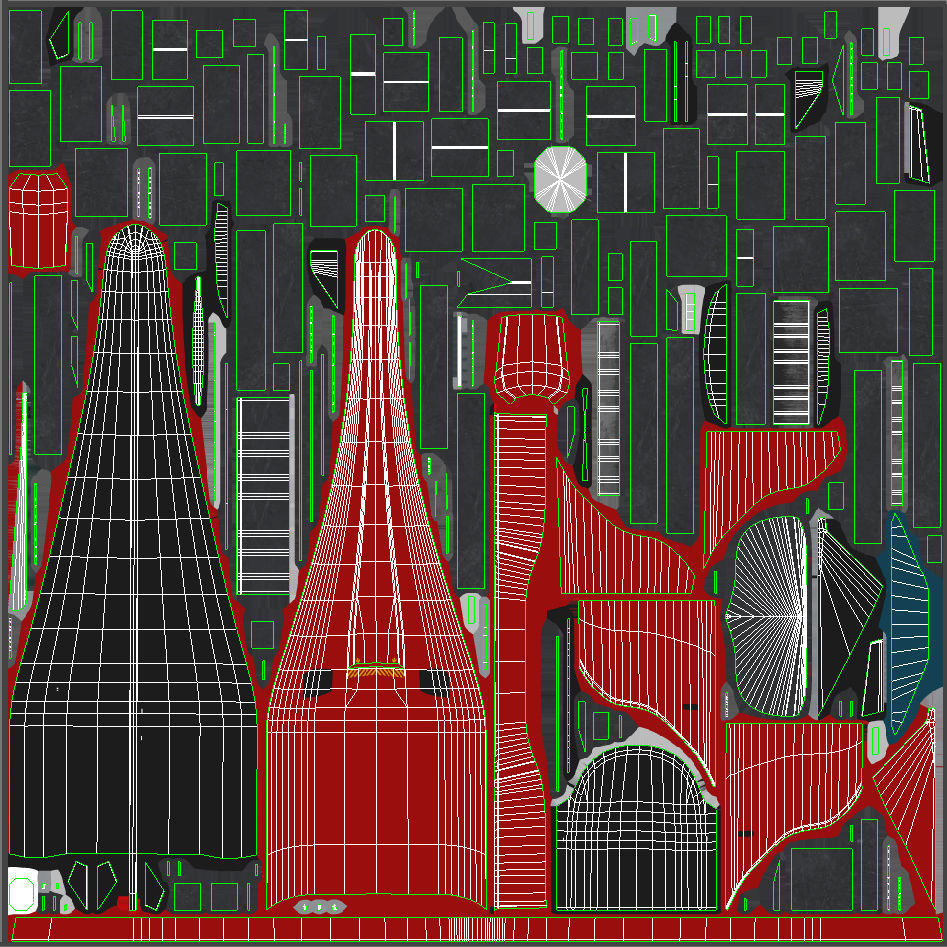 Sci-Fi Scout Spaceship Lowpoly Low-poly 3D model_9