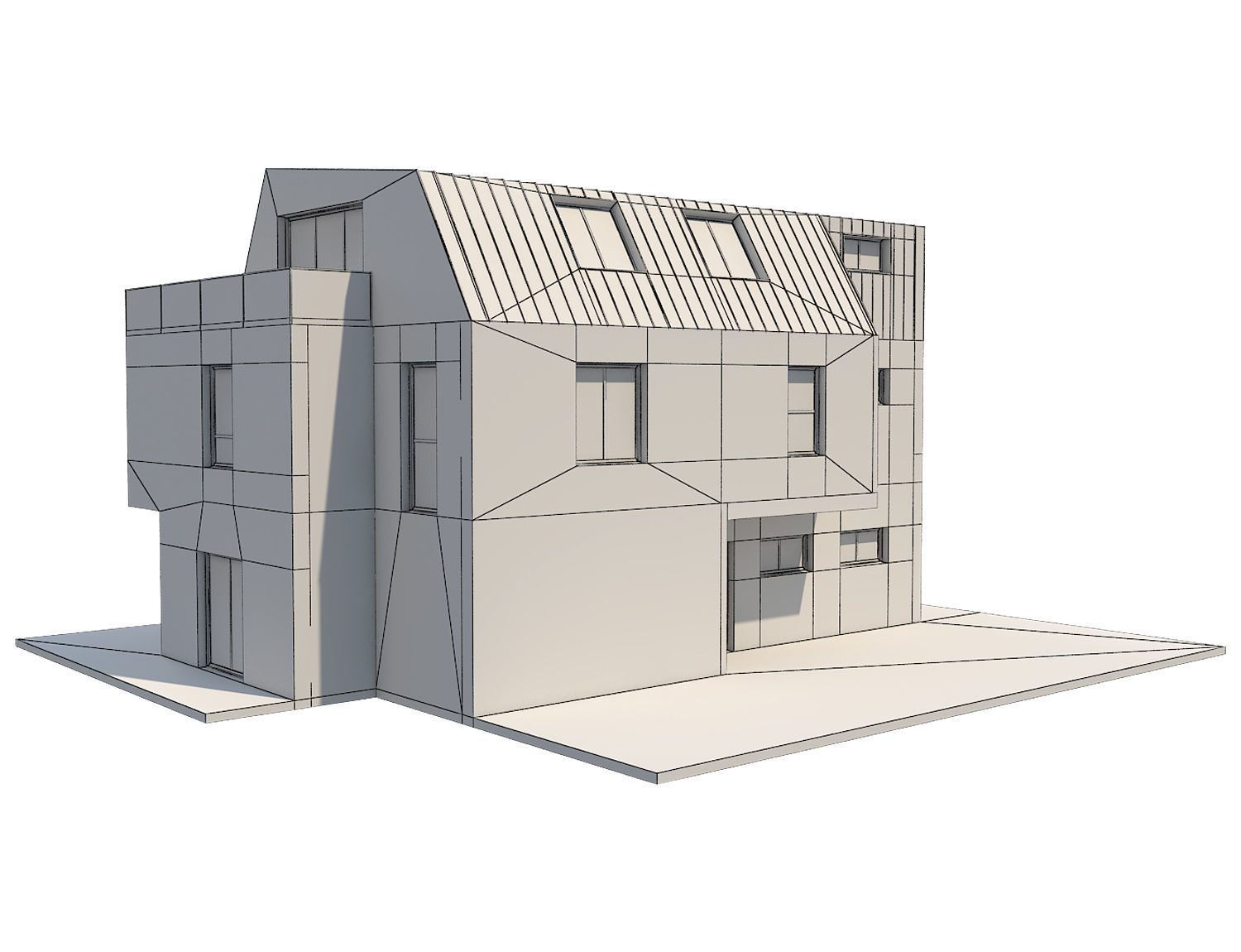 Modern House 17 3D model_18