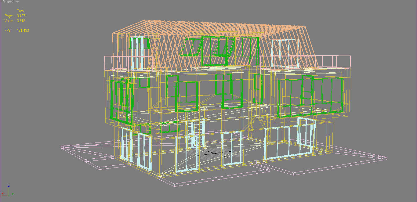 Modern House 17 3D model_14