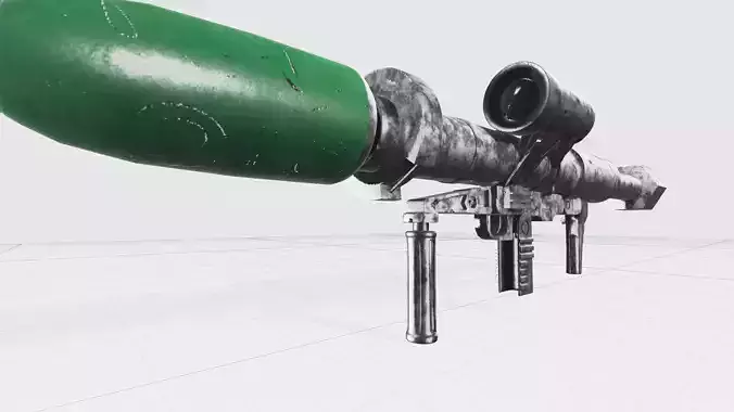 Panzerfaust 3 model grenade launcher