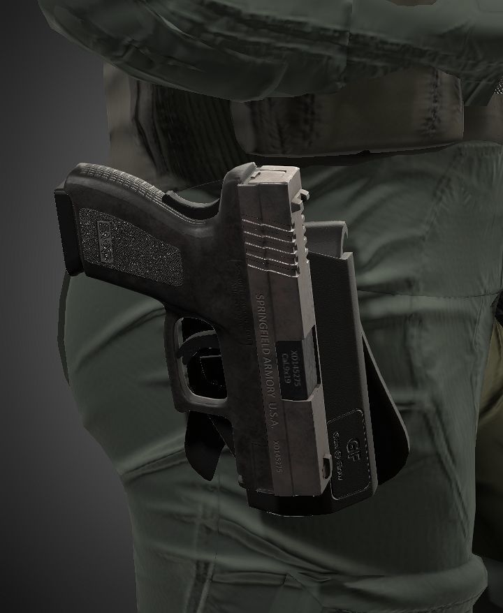 pilot F-35 suit 3D model_4