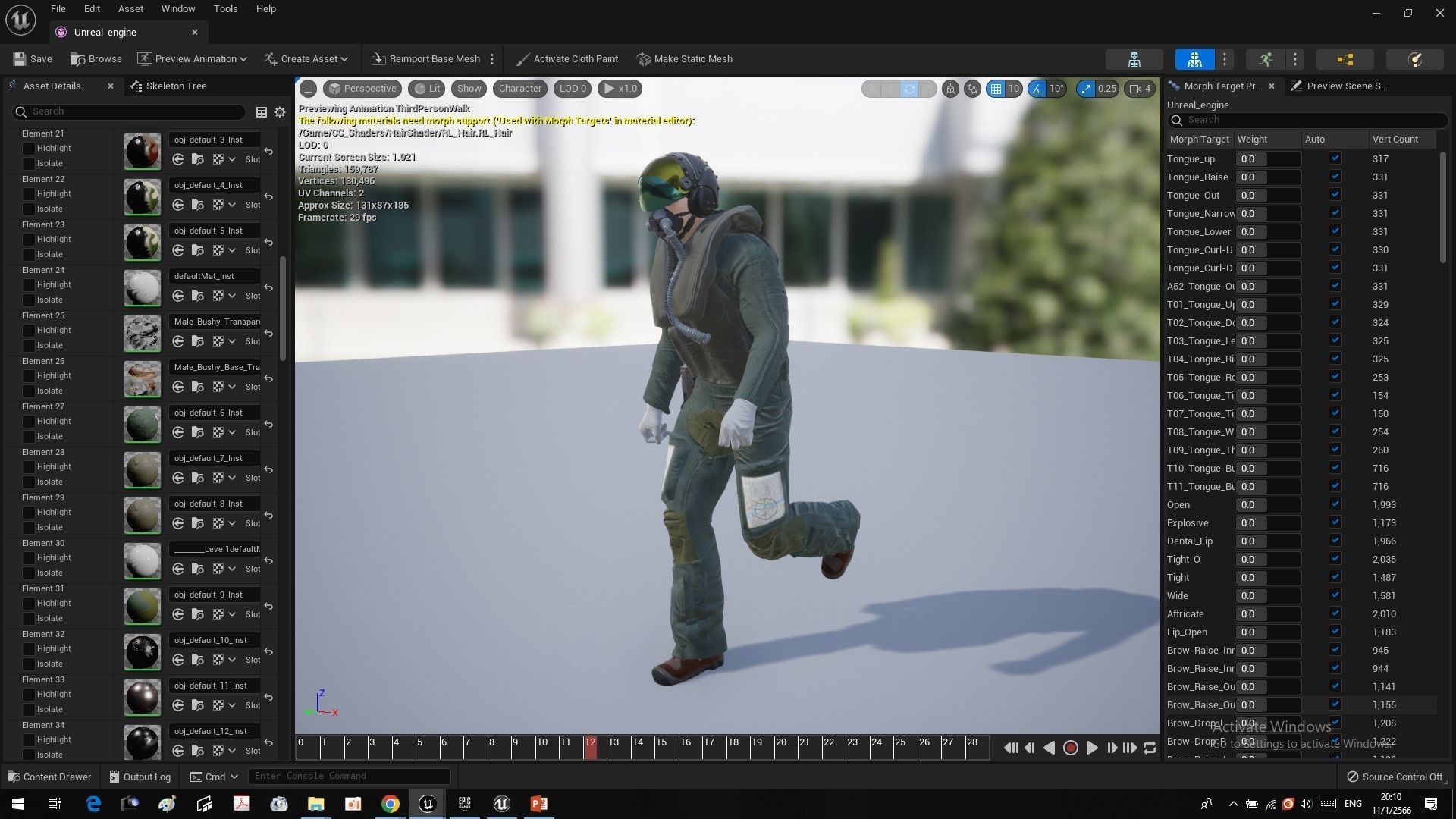 pilot F-35 suit 3D model_23