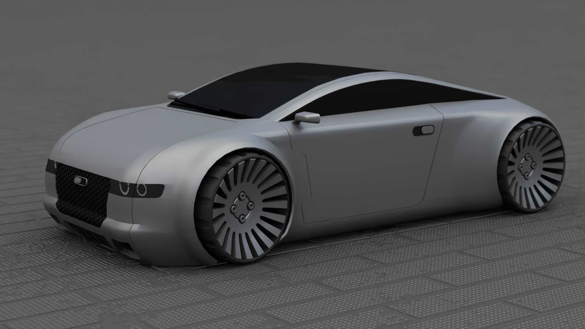 CONCEPT SPEED CAR RIGGED 3D model_14
